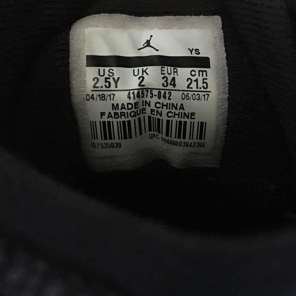 Boys Jordan 13 Retro BP shoes - Picture 6 of 7